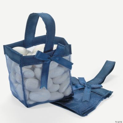 Mini Navy Favor Baskets