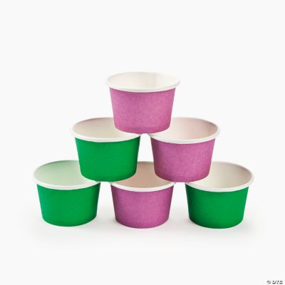 Purple & Green Gelatin Shot Glasses