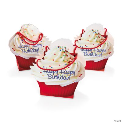 Birthday Cupcake Gift Bags