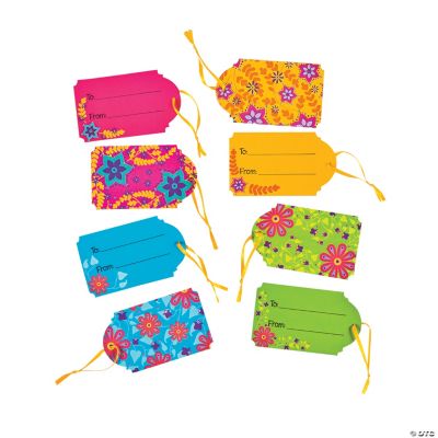 Abstract Floral “To/From” Gift Tags