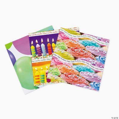 8 Birthday Wrapping Paper