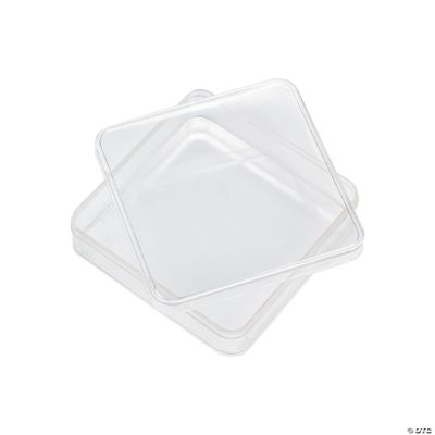 Clear Square Containers