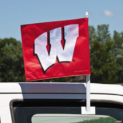 NCAA™ Wisconsin Car Flag