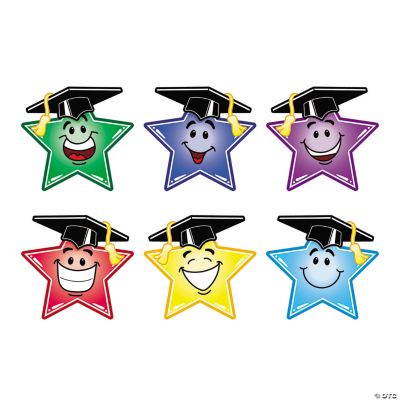 12 Elementary Graduation Giant Star Cutouts