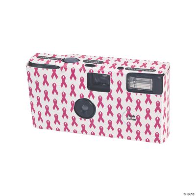Pink Ribbon Disposable Camera