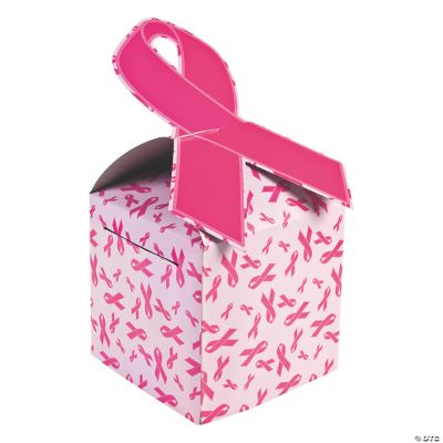 Pink Ribbon Card Box