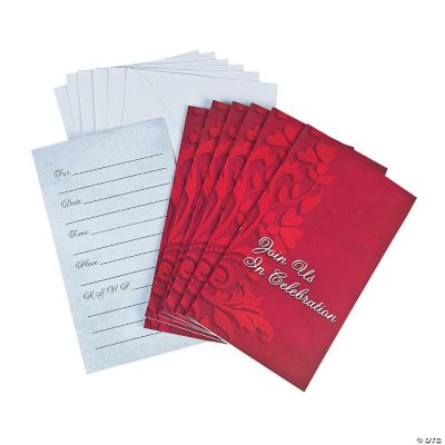 Red On Red Invitations