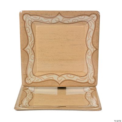 Rustic Western Wedding Square Dinner Plates