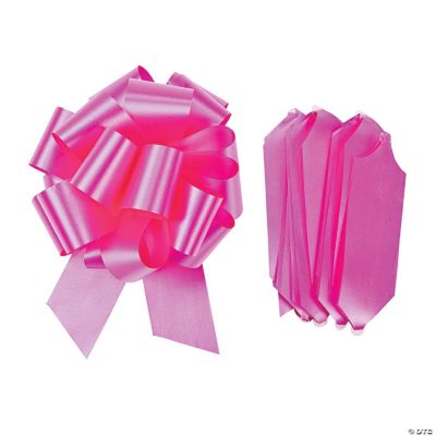 Hot Pink Wedding Pull Bows