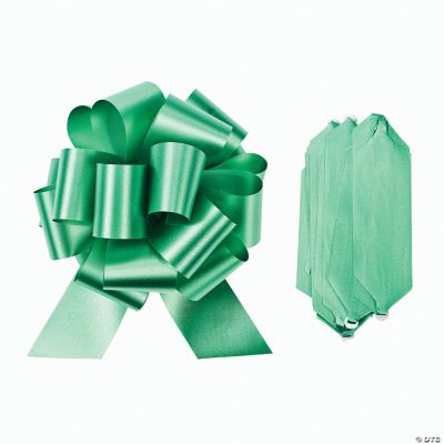 Green Wedding Pull Bows
