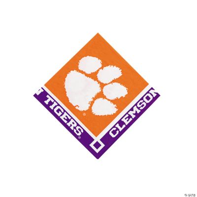 NCAA™ Clemson Beverage Napkins
