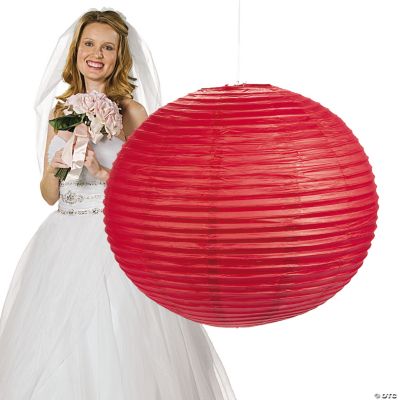 Jumbo Red Paper Lantern