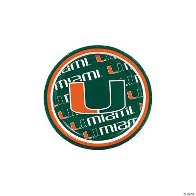 NCAA™ Miami Dessert Plates