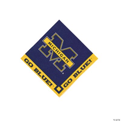 NCAA™ Michigan Beverage Napkins