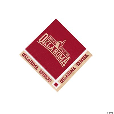NCAA™ Oklahoma Beverage Napkins