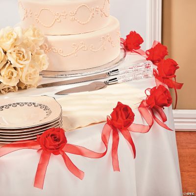 Red Rose Garland
