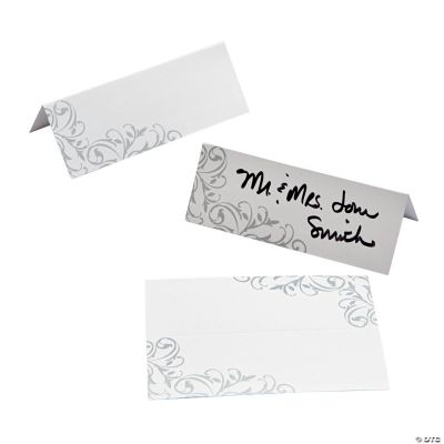 25th Anniversary Place Cards