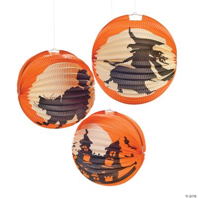 Halloween Silhouette Party Lanterns