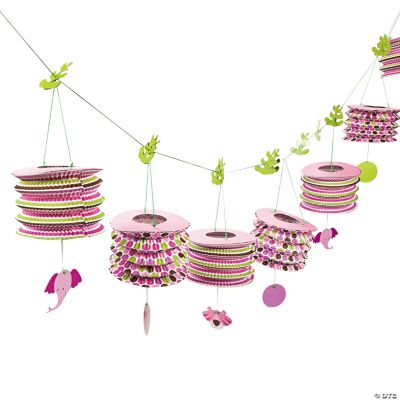 Safari Girl Lantern Garland