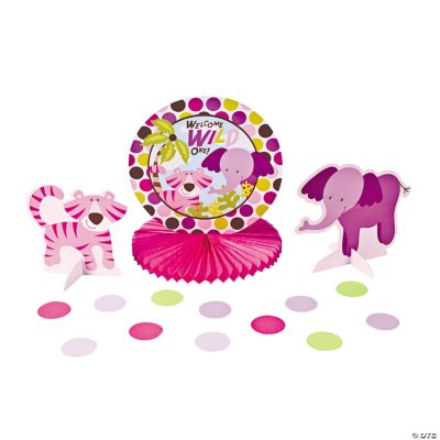 Safari Girl Tabletop Decorating Kit