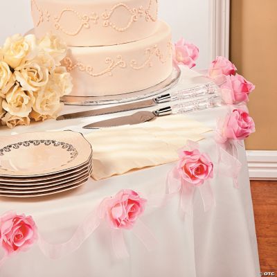 Pink Rose Garland