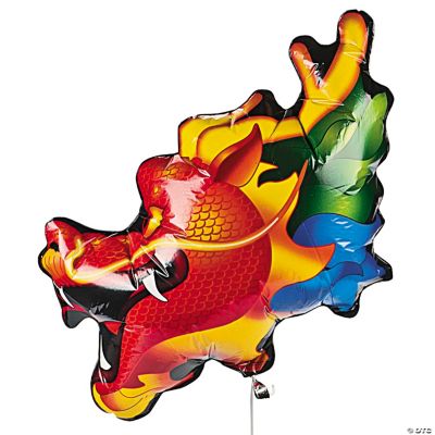 Mylar Dragon-Shaped Balloon