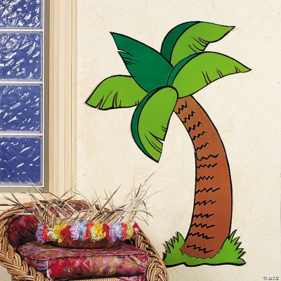 Tropical Palm Tree Jointed Cutout
