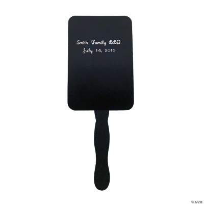 Personalized Black Fans