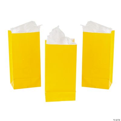 Mini Treat Bags - Yellow