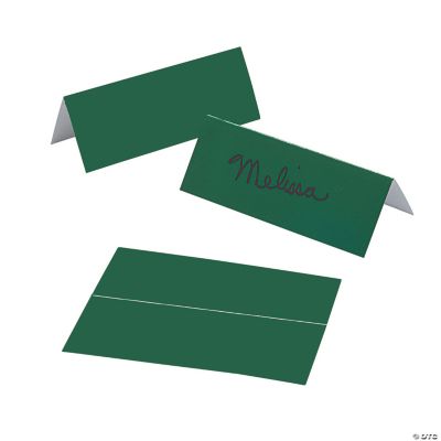 Green Place Cards