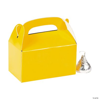 Mini Yellow Treat Boxes