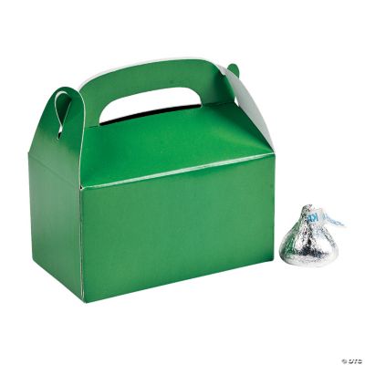 Mini Green Treat Boxes