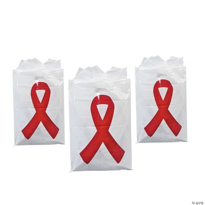 Red Ribbon Treat Bags