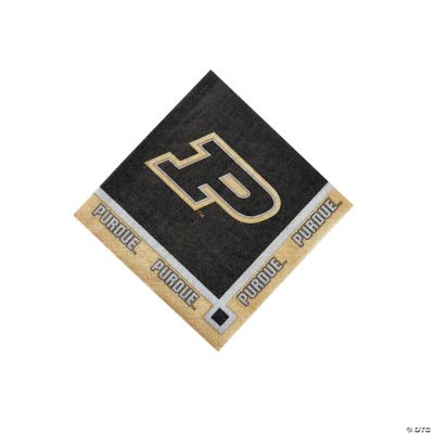 NCAA™ Purdue Beverage Napkins