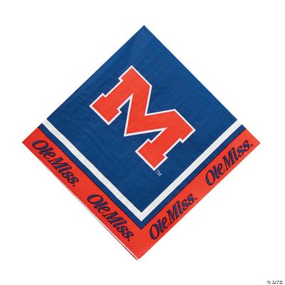 NCAA™ University Of Mississippi Luncheon Napkins