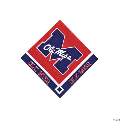 NCAA™ University Of Mississippi Beverage Napkins