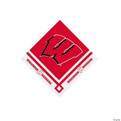 NCAA™ Wisconsin Beverage Napkins