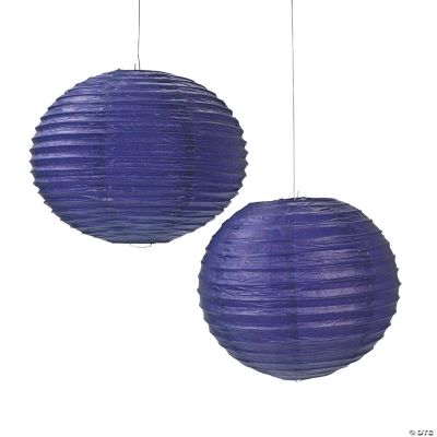 Purple Paper Lanterns