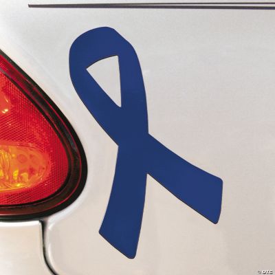 Blue Awareness Ribbon Car Magnets