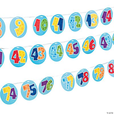 100 Days of School Countdown Garland