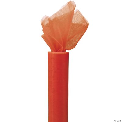 Orange Large Tulle Roll