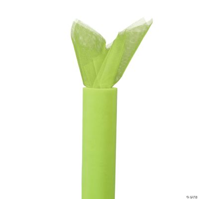 Lime Green Small Tulle Roll
