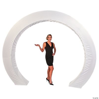 White Circle Arch Slip