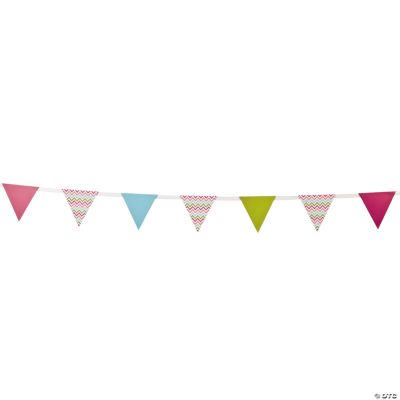 Chevron Pattern Fashion Pennant Banner