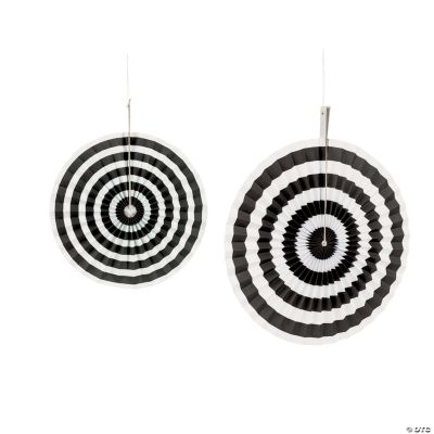 Black Stripe Hanging Fans