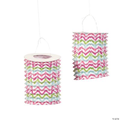 Chevron Pattern Fashion Lanterns