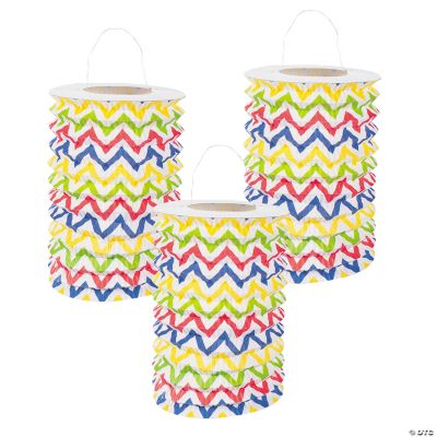 Chevron Pattern Bright Lanterns