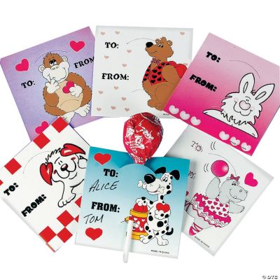 Valentine Sucker Cards