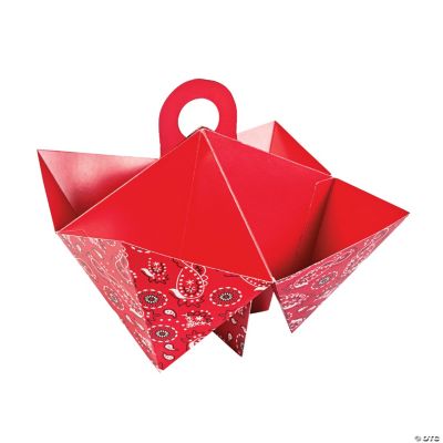 Red Bandana Snack Caddies