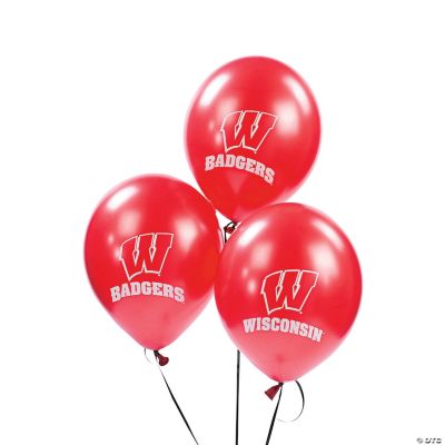 NCAA™ Wisconsin Latex Balloons